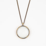 Bronze Monocle Necklace