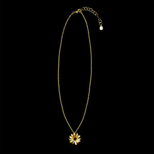Black-Eyed Susan Dainty 16" Pendant