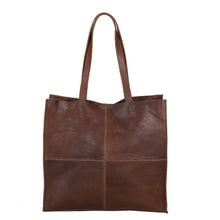 Load image into Gallery viewer, [MAXIMA] SHOPPER BAG | VEGETABLE-TANNED FIRENZE ANTIQUA LEAT
