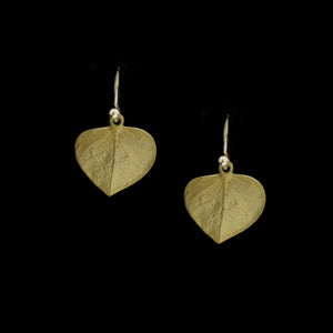 Eucalyptus Round Leaf Earrings