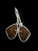 Load image into Gallery viewer, Shimmerwings "Blue Wing"Tiny Earrings
