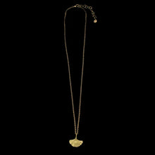 Load image into Gallery viewer, Ginkgo Single Leaf 16&quot; Adjustable Pendant
