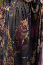 Load image into Gallery viewer, The Messenger Long Maxi Slip Dress w/ Joan of Arc &amp; Florals
