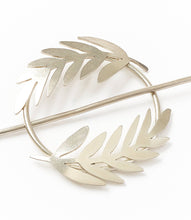 Load image into Gallery viewer, Kavya Hair Slide with Stick - Silver Fern
