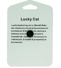 Load image into Gallery viewer, Lucky Cat Enamel Pin - Red
