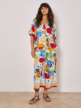 Load image into Gallery viewer, Colorful Sun Sketch Print Top
