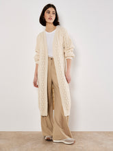 Load image into Gallery viewer, Chunky Cable Knit Longline Cardigan
