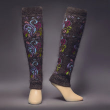 Load image into Gallery viewer, Boho Chic Goat Wool Leg Warmers
