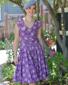 Charming Dress, Anemone Print