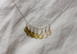 Morning Dew Necklace, Multiple Colors