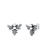 Detailed Bee Earrings