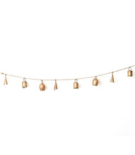 Load image into Gallery viewer, Rustic Bell Hanging Garland - Hand Tuned, Fair Trade
