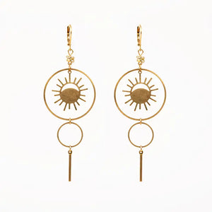 Eclipse Double Hoop Earring