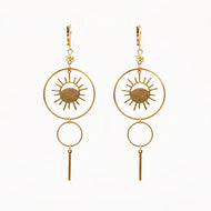 Eclipse Double Hoop Earring