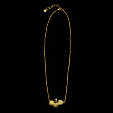 Load image into Gallery viewer, Water Lily Dainty Pendant - 16&quot; Adj.
