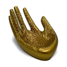 Load image into Gallery viewer, Henna Pattern Hand Catch-All Curio Dish
