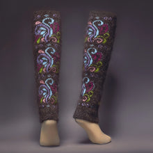 Load image into Gallery viewer, Boho Chic Goat Wool Leg Warmers
