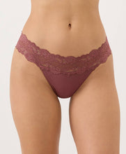 Load image into Gallery viewer, Women's Lace Waist Thong, 2 Colors

