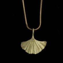 Load image into Gallery viewer, Ginkgo Single Leaf Necklace
