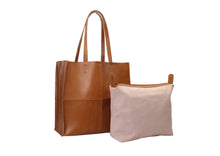 Load image into Gallery viewer, [MAXIMA] SHOPPER BAG | VEGETABLE-TANNED FIRENZE ANTIQUA LEAT
