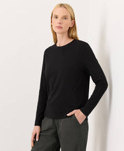 Load image into Gallery viewer, Women's Luxe Essential Crewneck Long Sleeve Tee, 3 Colors
