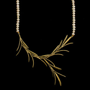 Rosemary Contour Pearl Necklace