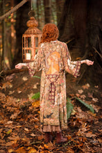 Load image into Gallery viewer, Dream Weaver Opera Duster Kimono Robe w/ Zodiac Signs
