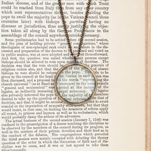 Load image into Gallery viewer, Bronze Monocle Necklace

