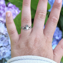 Load image into Gallery viewer, Claddagh Ring, 4 Sizes
