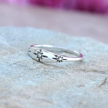 Load image into Gallery viewer, Stars Ring, 3 Sizes

