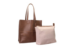 Load image into Gallery viewer, [MAXIMA] SHOPPER BAG | VEGETABLE-TANNED FIRENZE ANTIQUA LEAT
