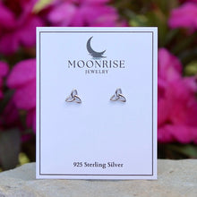 Load image into Gallery viewer, Triquetra Stud Earrings
