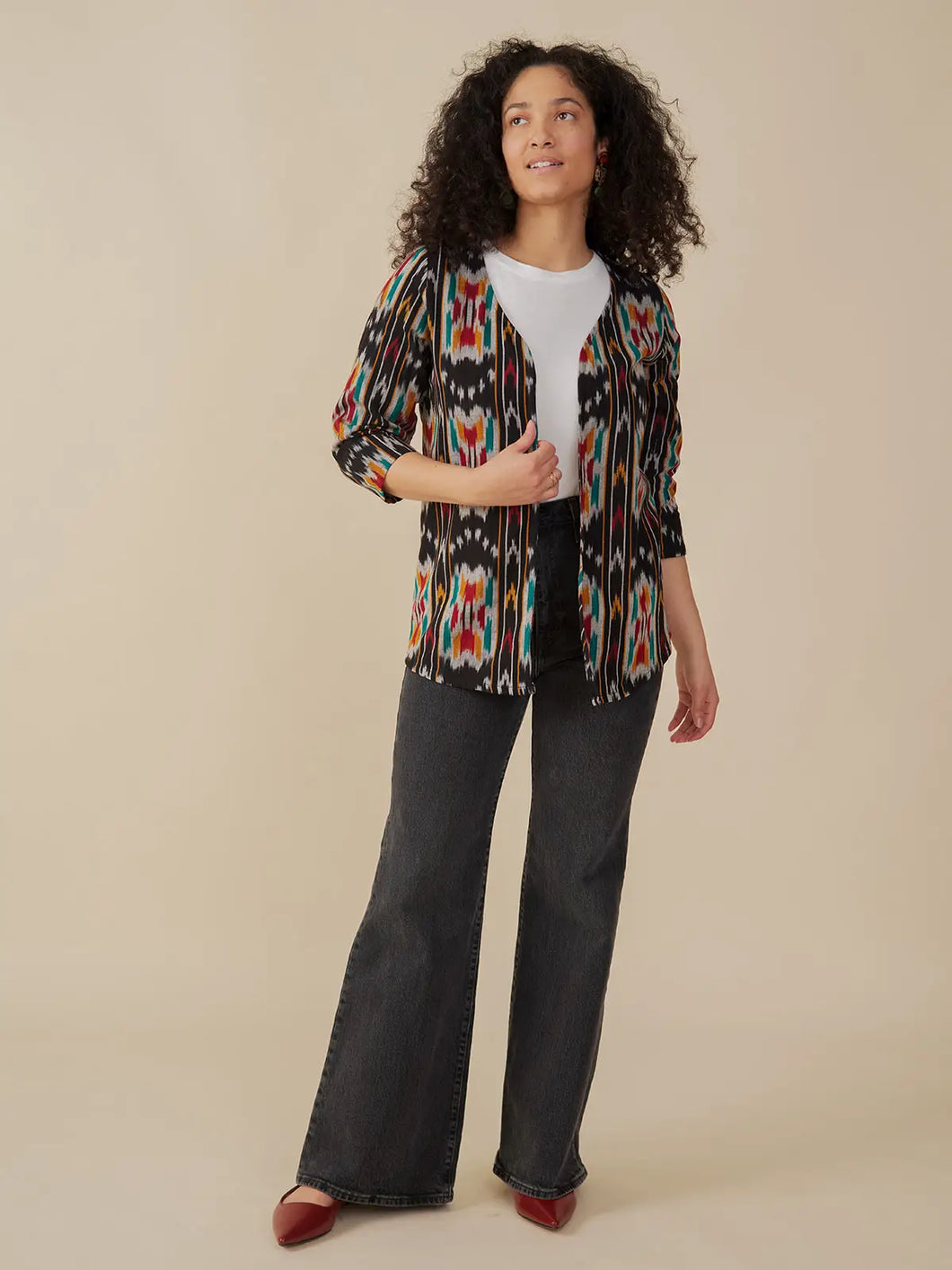 Crossroads Jacket, Calico Ikat