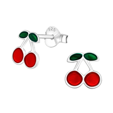 Load image into Gallery viewer, Cherry Earrings
