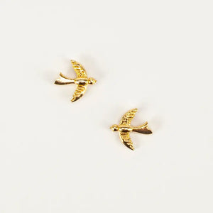 Flying Bird Post Earring