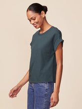 Load image into Gallery viewer, Born to Run Linen Like Tee
