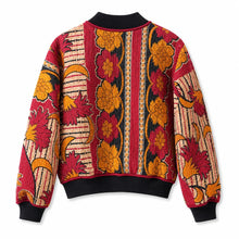 Load image into Gallery viewer, Monica Reversible Kantha Bomber, XL
