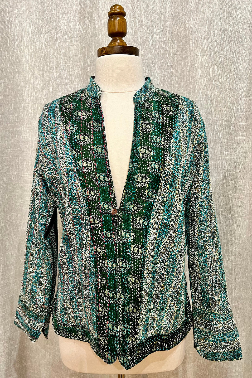 Kantha Stitch Paris Jacket, 3865