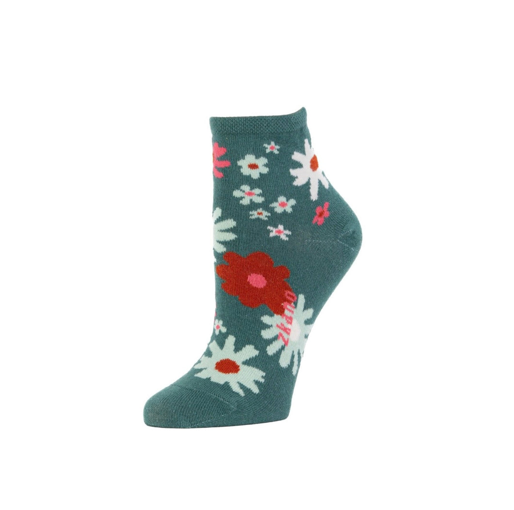 Mod Floral Anklet, Jade