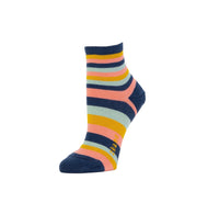 Scout Anklet, Navy Stripe