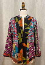 Load image into Gallery viewer, Cotton Kantha Stitch 6927 Sarria Jacket, One Size
