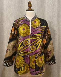 Cotton Kantha Stitch 7209 Sarria Jacket, One Size