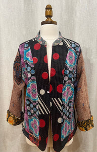 Cotton Kantha Stitch 7209 Sarria Jacket, One Size