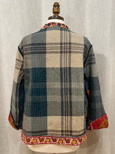 Load image into Gallery viewer, Cotton Kantha Stitch 7202 Sarria Jacket, One Size
