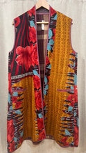 Load image into Gallery viewer, Cotton Kantha Stitch 7220 Milan Vest, One Size
