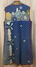 Load image into Gallery viewer, Cotton Kantha Stitch 5190 Milan Vest, One Size
