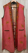 Load image into Gallery viewer, Cotton Kantha Stitch 6807 Milan Vest, One Size
