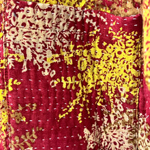 Load image into Gallery viewer, Sophia Reversible Kantha Bomber Jacket 1033, Size XXL

