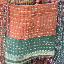 Load image into Gallery viewer, Sophia Reversible Kantha Bomber Jacket 1033, Size XXL

