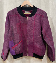 Load image into Gallery viewer, Nadia Kantha Bomber Jacket 2055, Size Large
